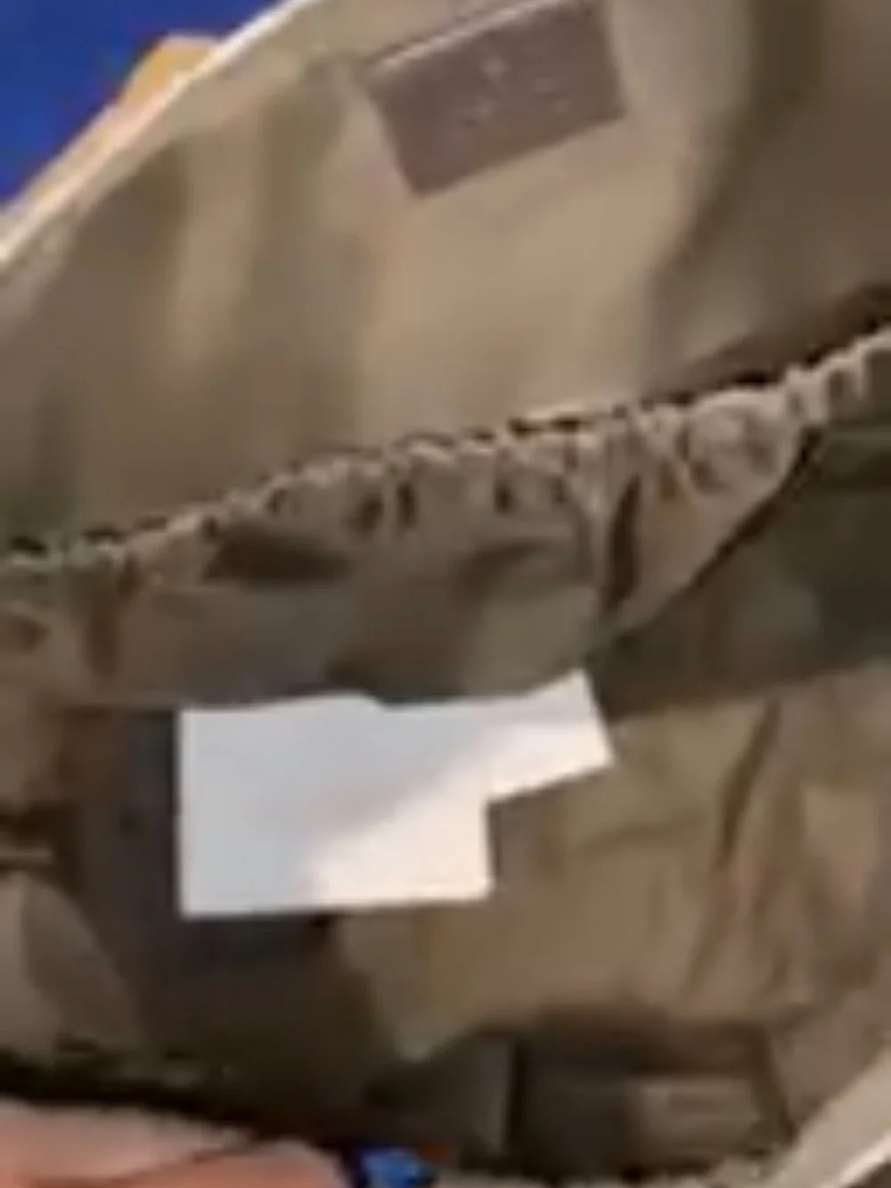 Gucci GG Supreme Messenger Bag in Beige and Brown
